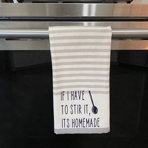 Hand towel made by me!